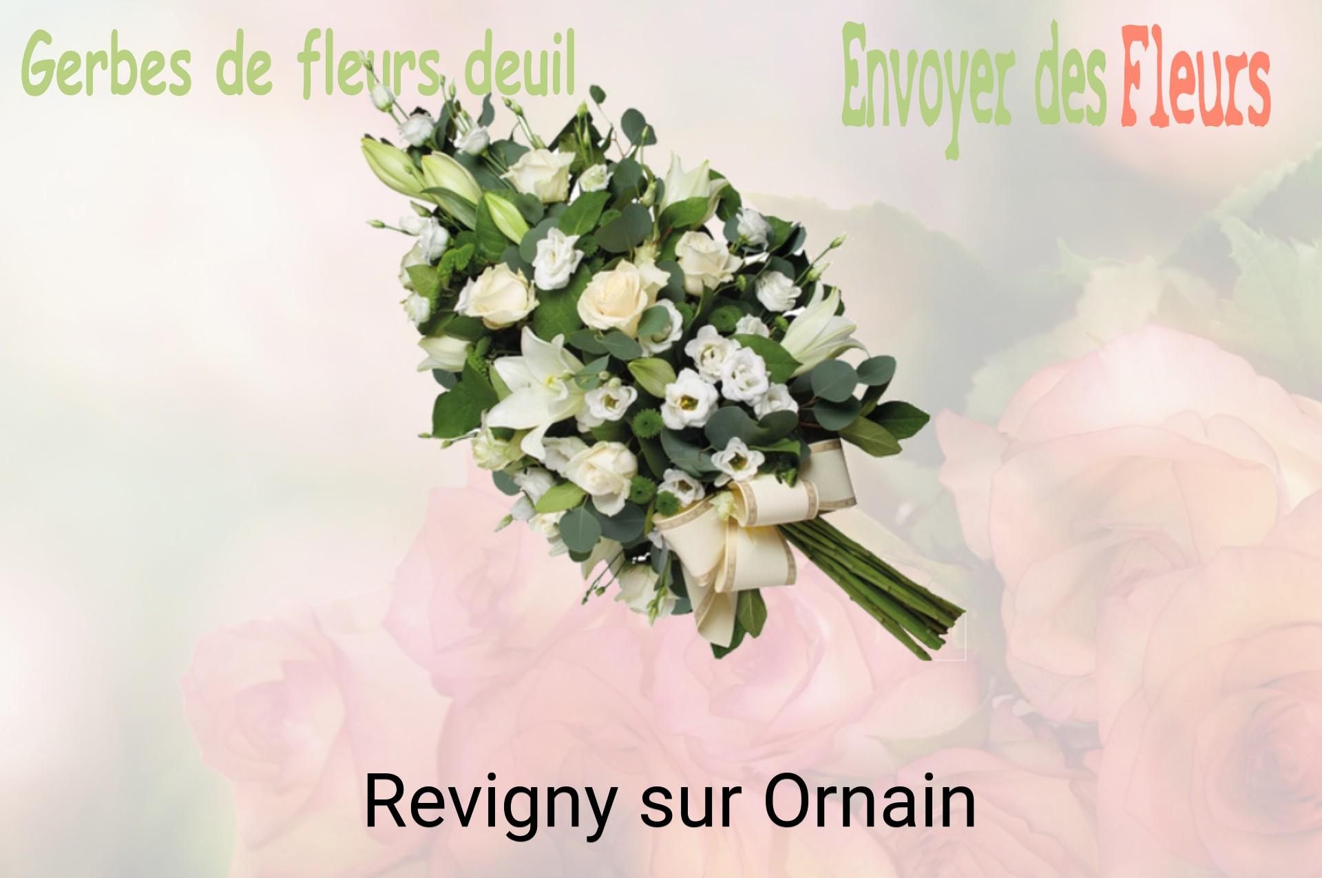 Gerbe de fleurs de deuil livrée à Revigny-sur-Ornain